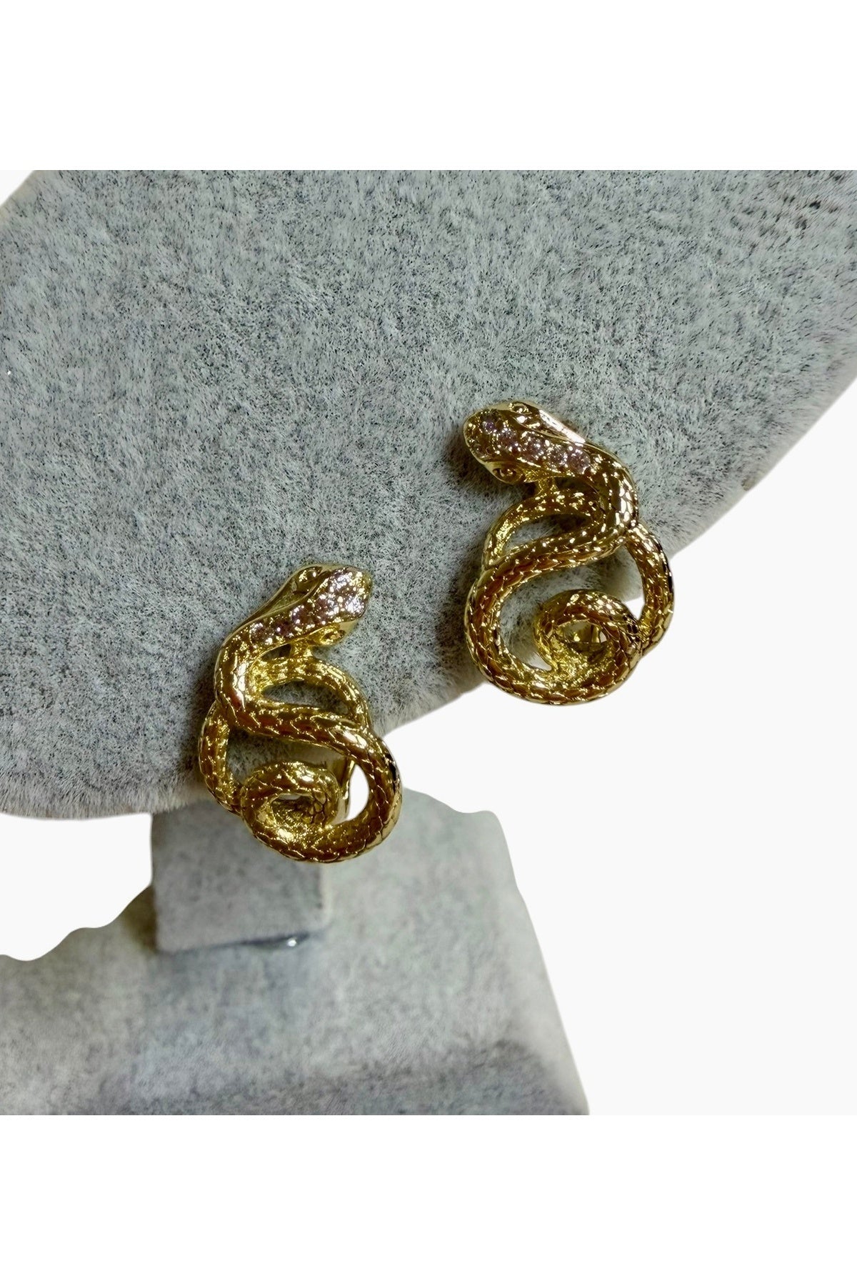 Xuping 14k Yılan Model Küpe