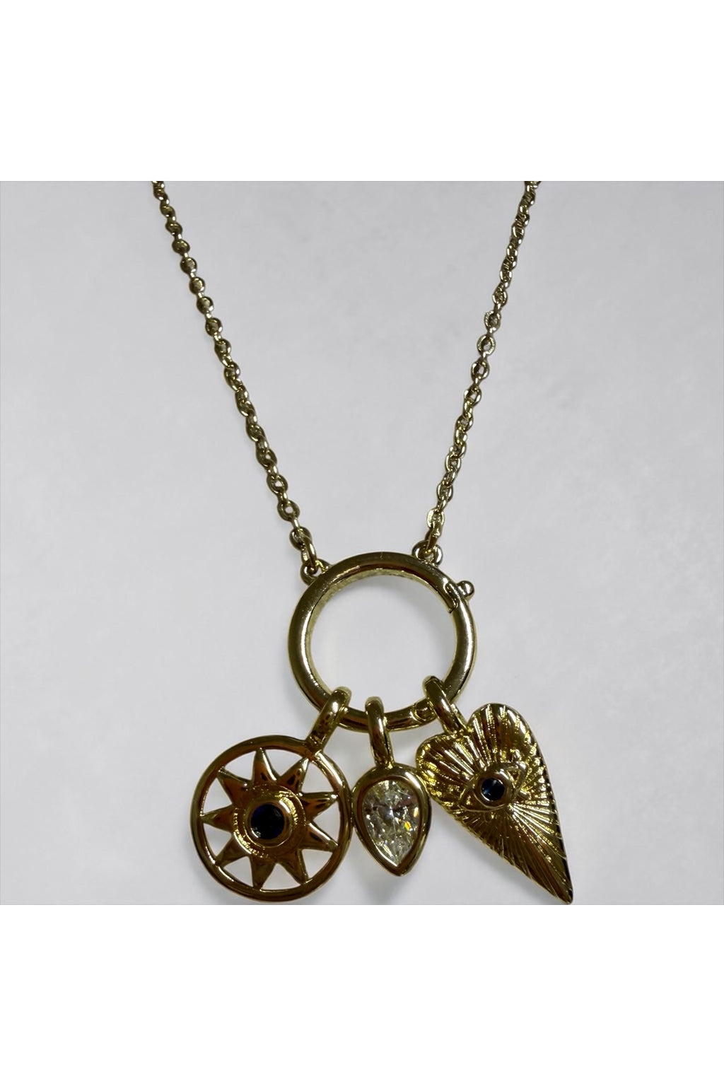 Charm Yaprak Kolye