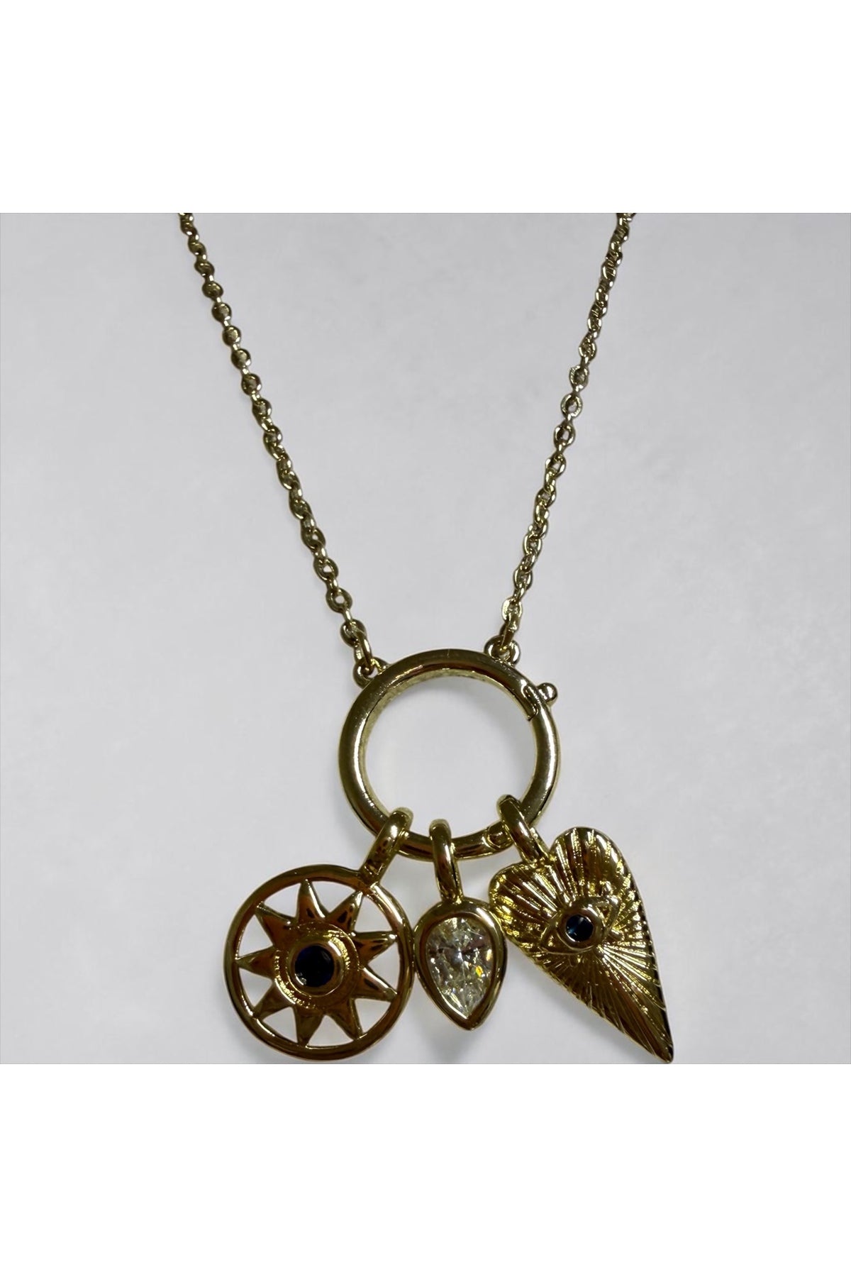 Charm Yaprak Kolye