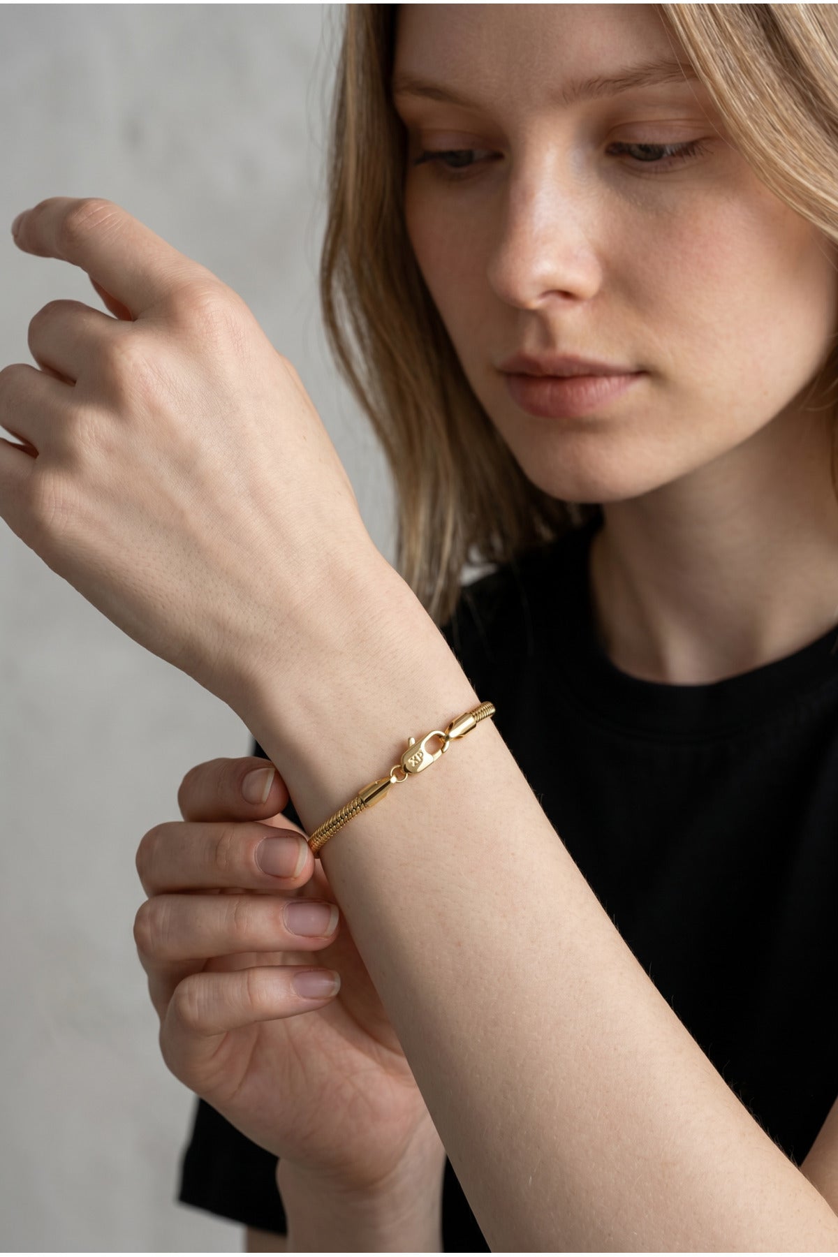 Xuping 14k Burgu Model Bileklik