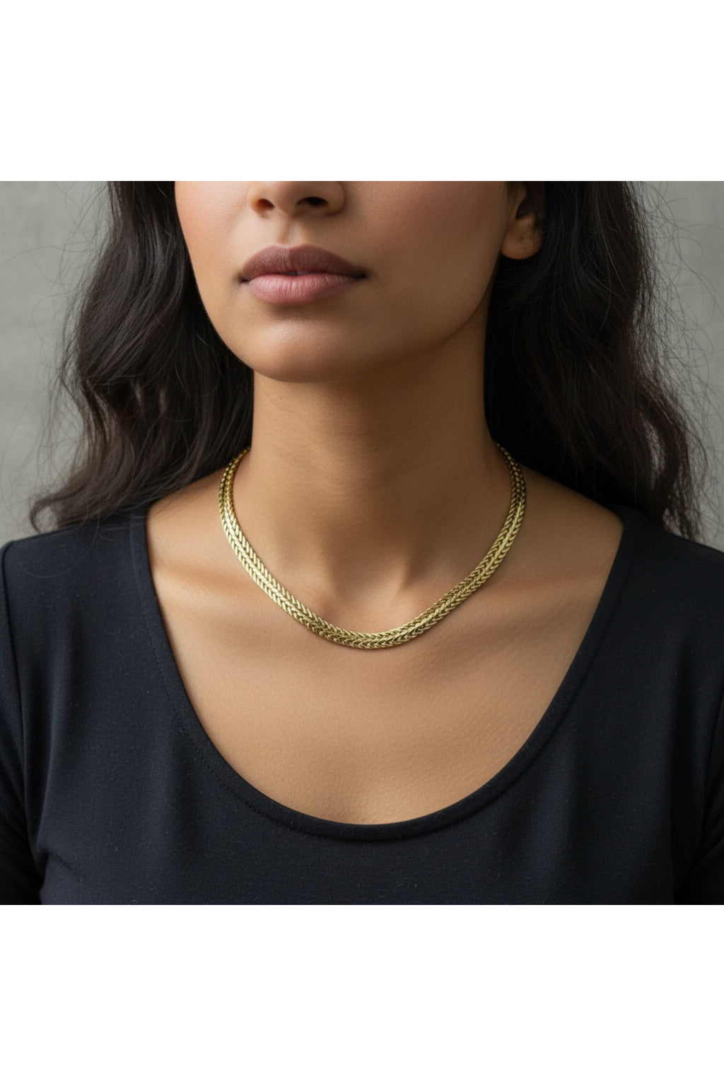 Uzun Zincir 60 cm Xuping 14k Kolye