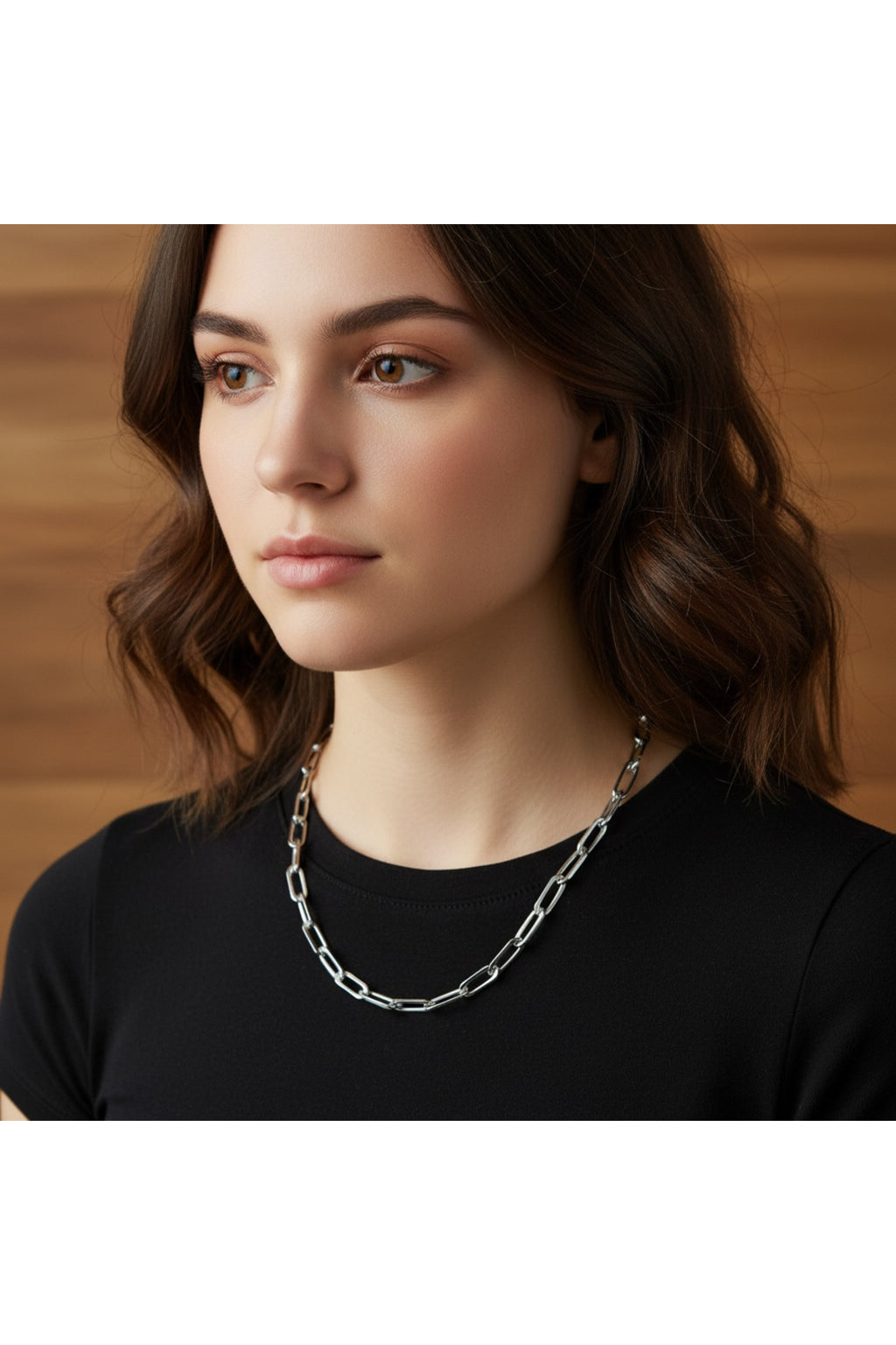 Xuping 14k Silver Zincir kolye