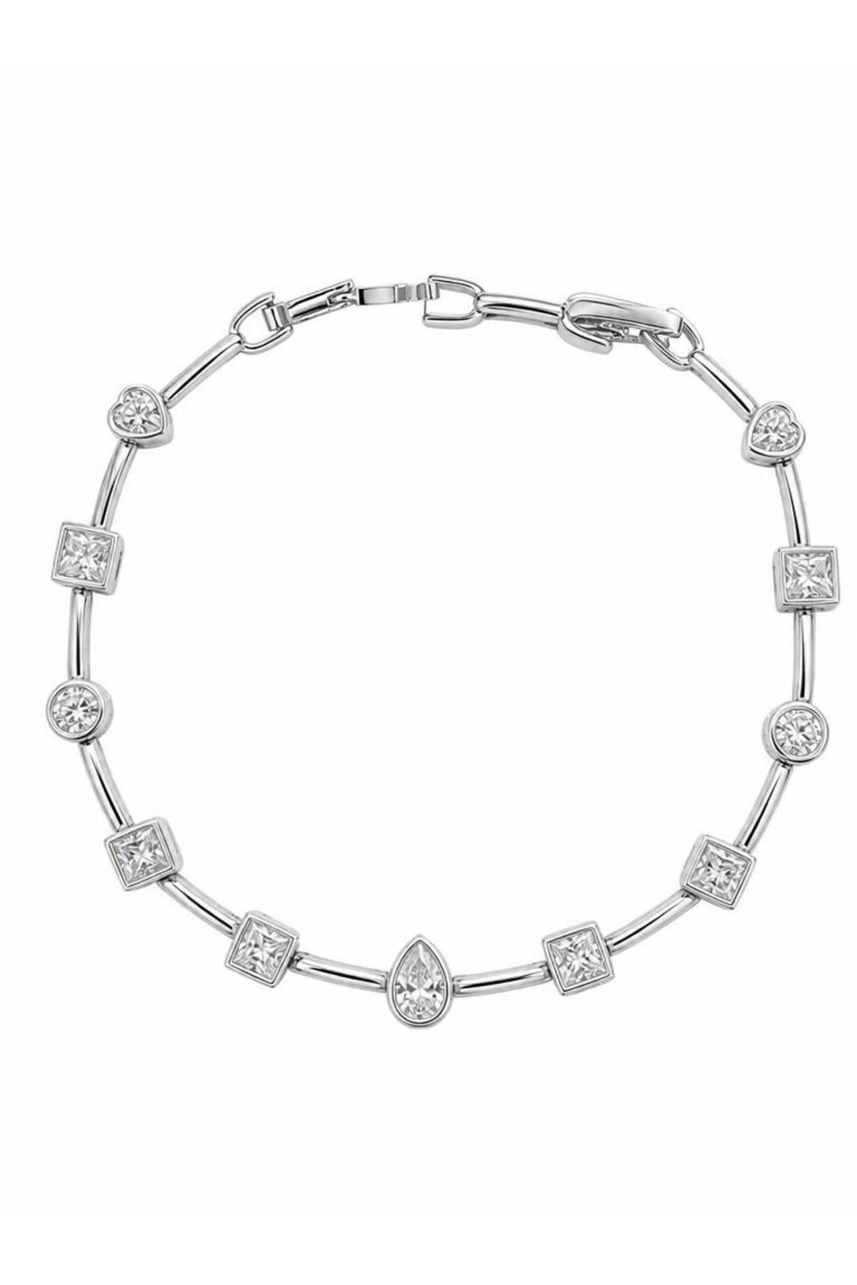 Xuping 14k 3 Ayrı Taş Model Bileklik