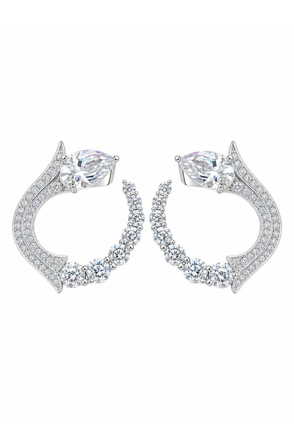 Xuping 14k Damla Taş Model Küpe