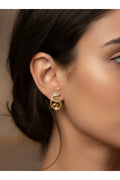 Xuping 14k Yılan Model Küpe