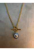 Xuping 14k Çivili Nazar Charm Model Kolye