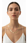 Xuping 14k İtalyan model Zincir Kolye