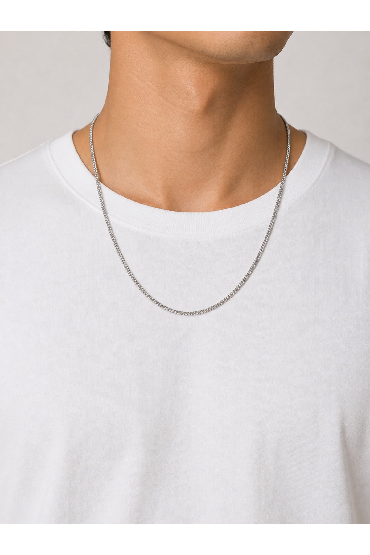 Xuping 14k Zincir Silver