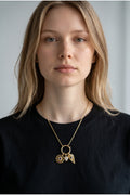 Charm Yaprak Kolye