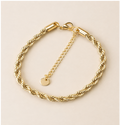 Bileklik Stainles Steel Dolama Zincir Gold