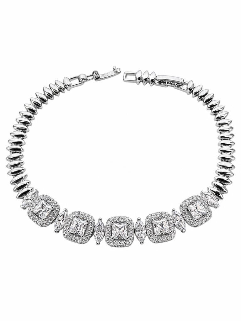 Bileklik Xuping 5 Baget Silver