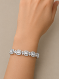 Bileklik Xuping 5 Baget Silver